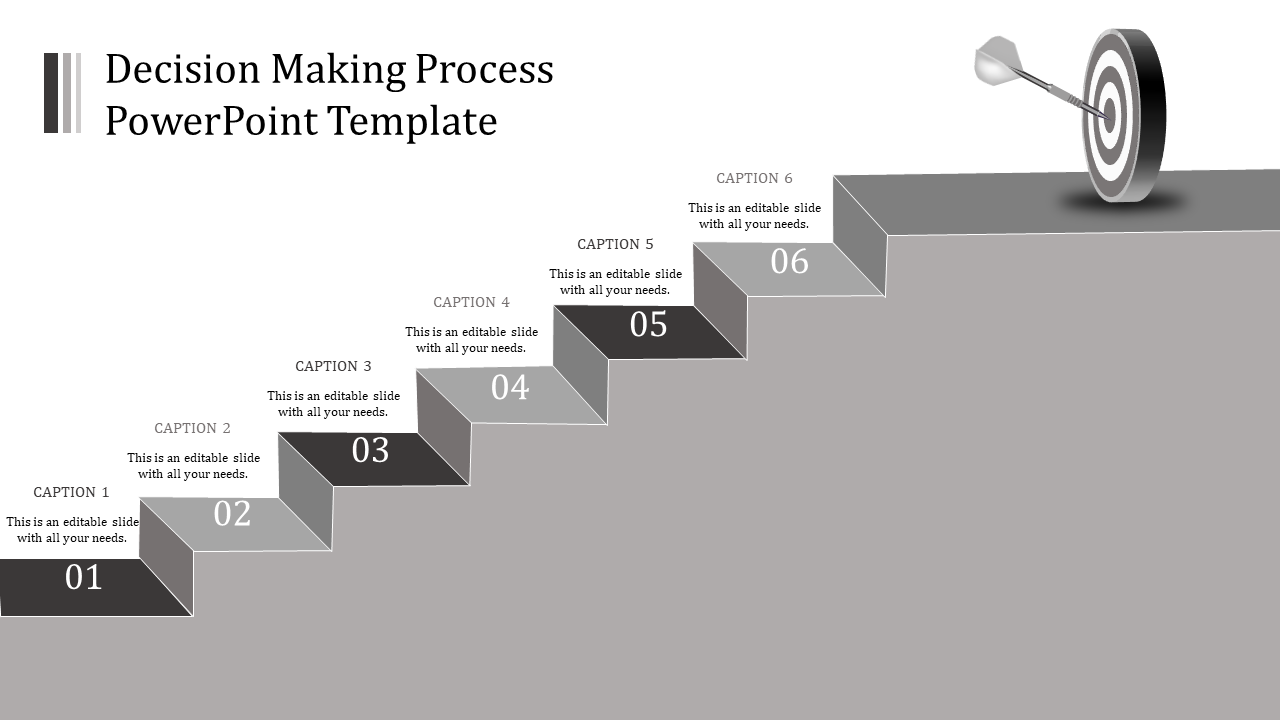 Step-by-step Process PowerPoint Template and Google Slides Themes
